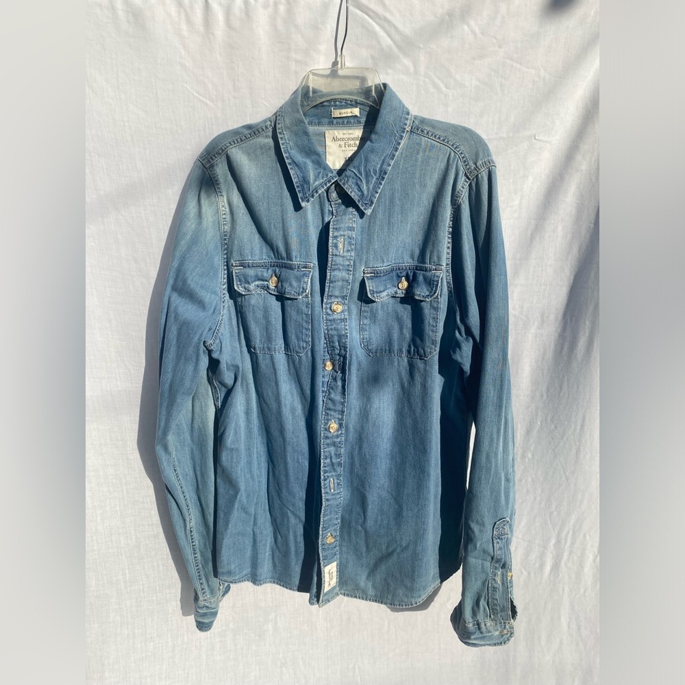 Abercrombie and Fitch denim button up